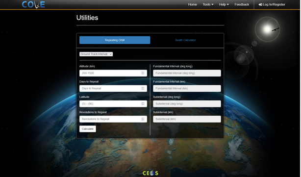 Figure 1: Utilities tool